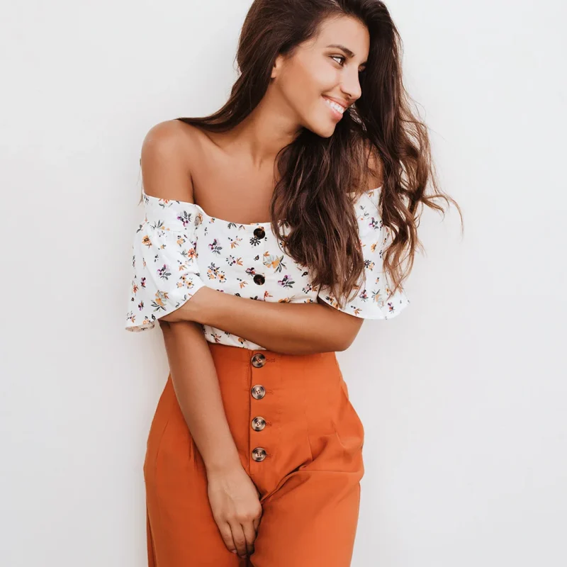 Straight trousers